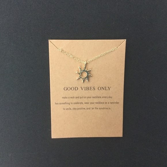 Gold 12k Plated Necklace 16” up to 18” Chain w/Sun - Picture 3 of 3